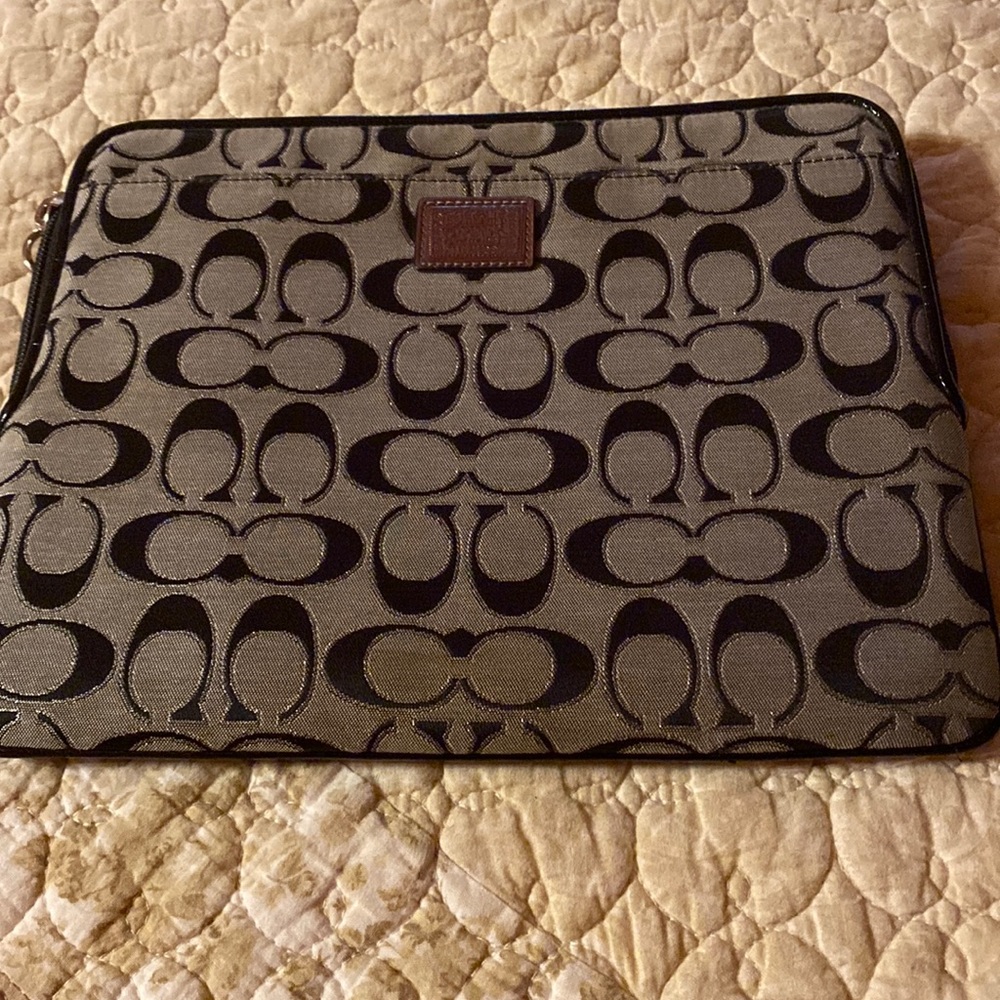 Genuine Coach iPad case